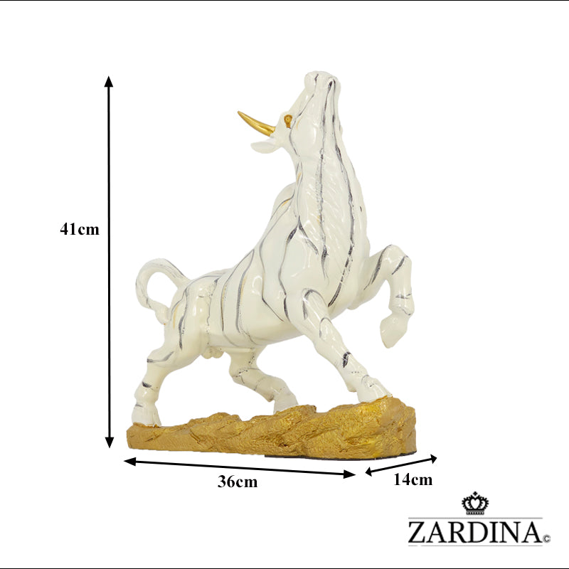 Victory Bull Art Sculpture Ornament statue Interior Décor