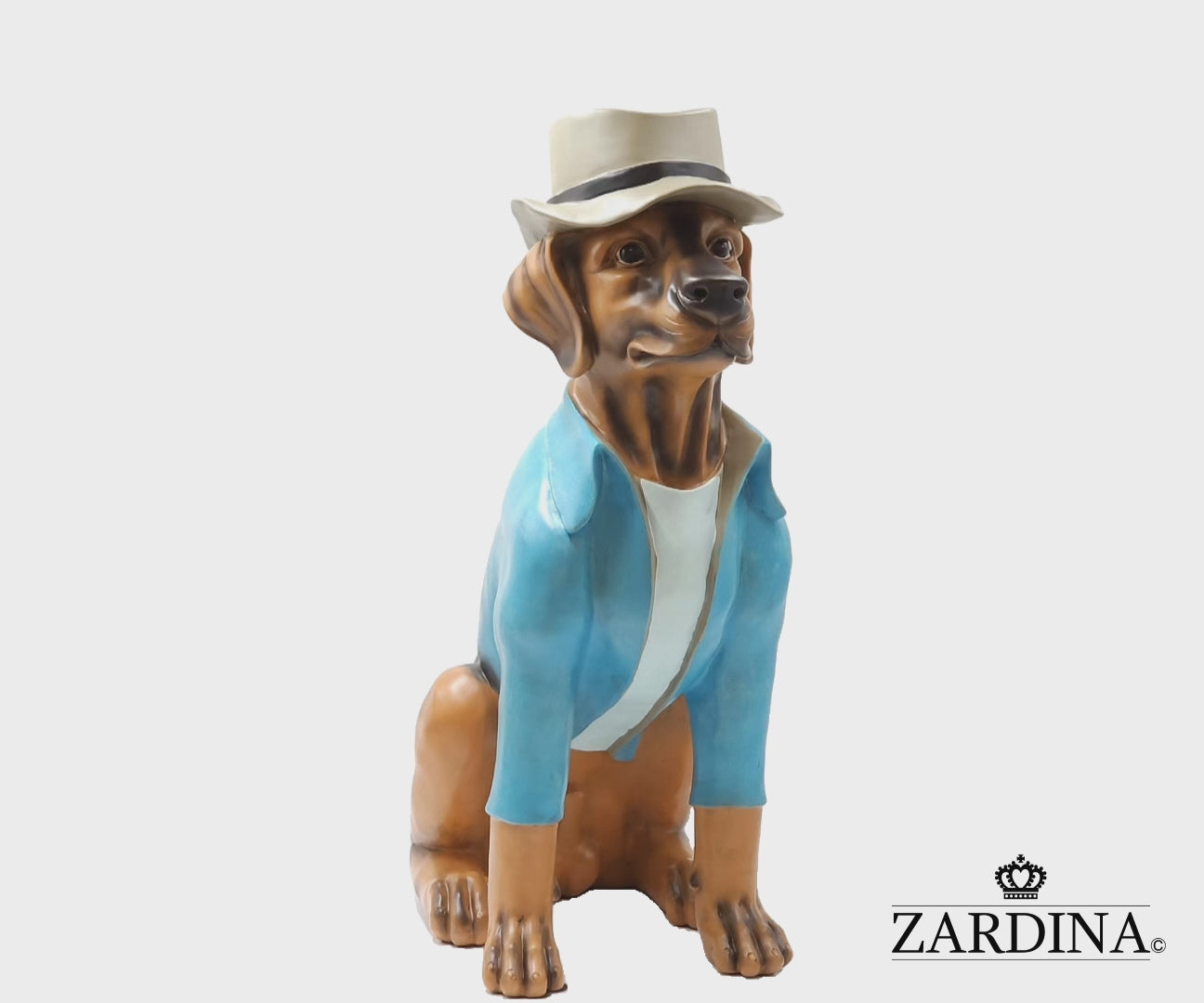 Rupert The Dog - Large Dog Ornament Sculpture Home Décor Statue
