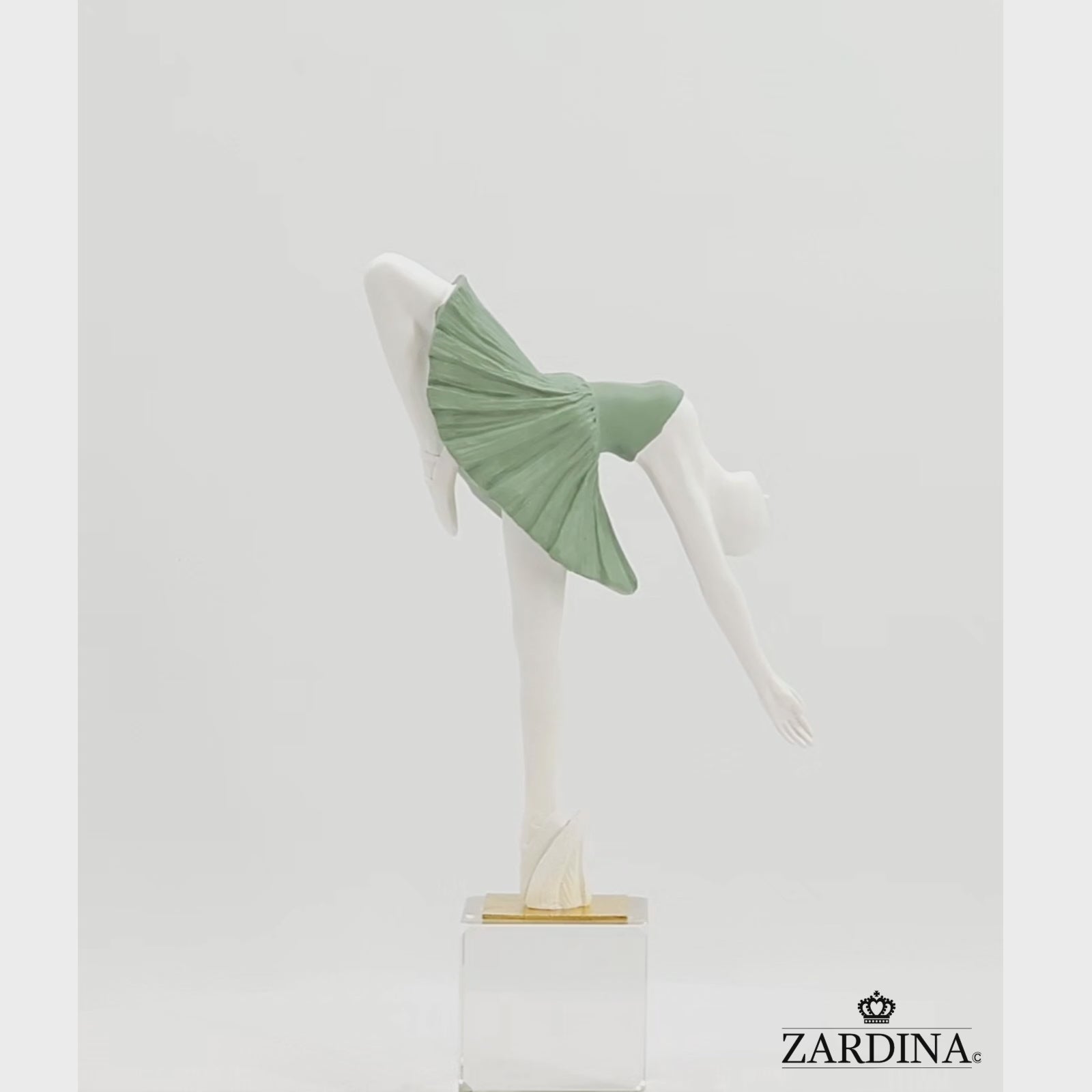 Green Ballet Dancer