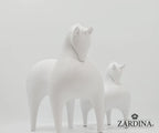 Terracotta Horse (Clay White)